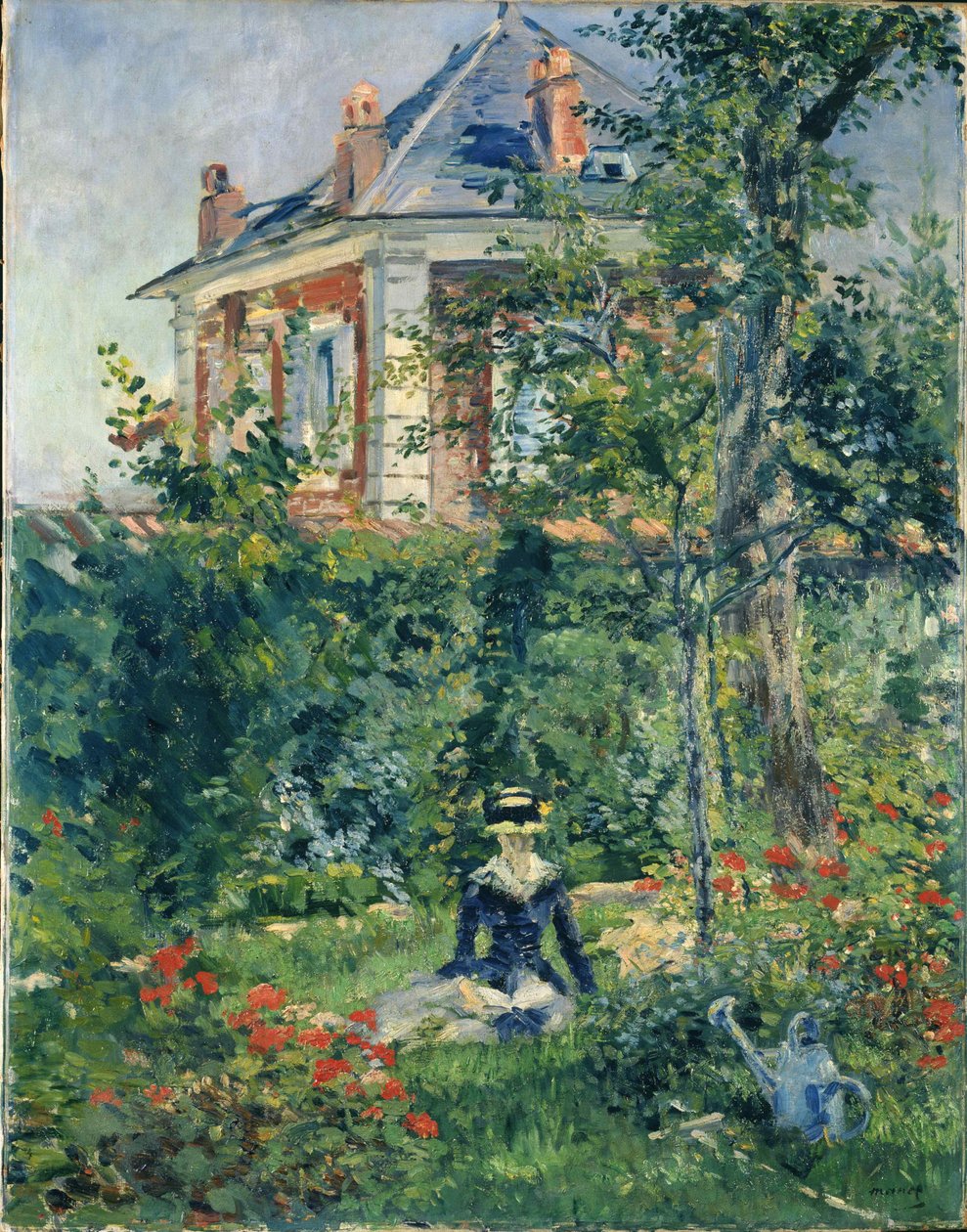 Un Coin du jardin de Bellevue, 1880. od Édouard Manet