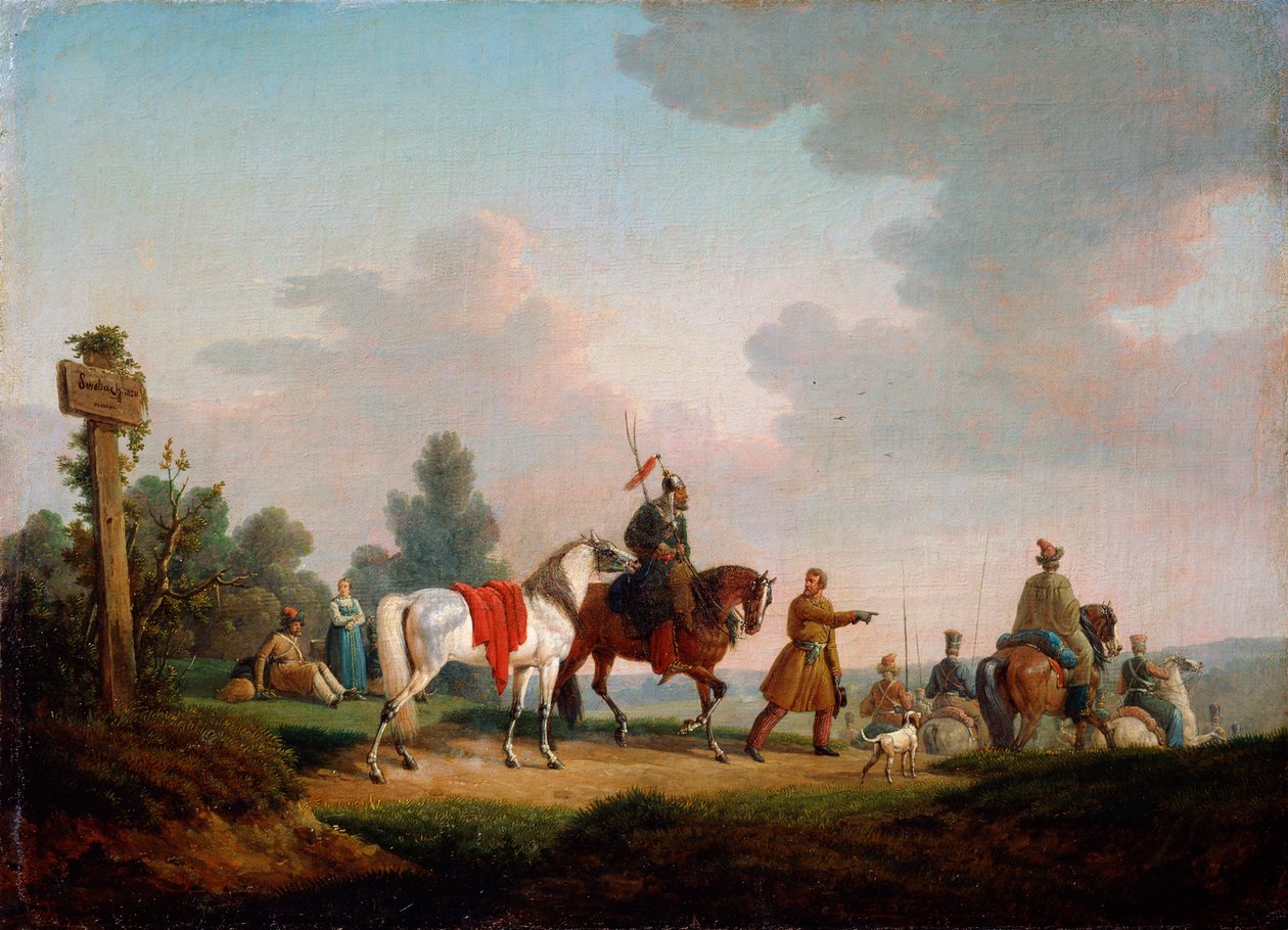 "Partizáni v roce 1812", 1820. od Edouard Swebach