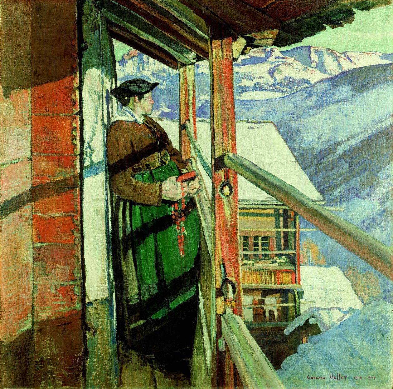 Nedělní ráno, 1908-1909. od Edouard Vallet