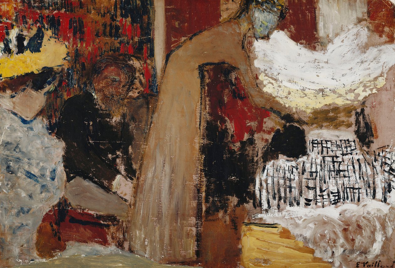 Na představení; Au Spectacle, kolem roku 1895 od Edouard Vuillard