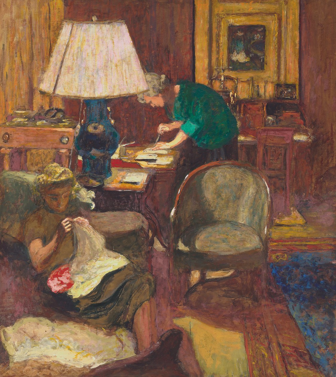 Knihařství; The Binding, kolem roku 1934 od Edouard Vuillard
