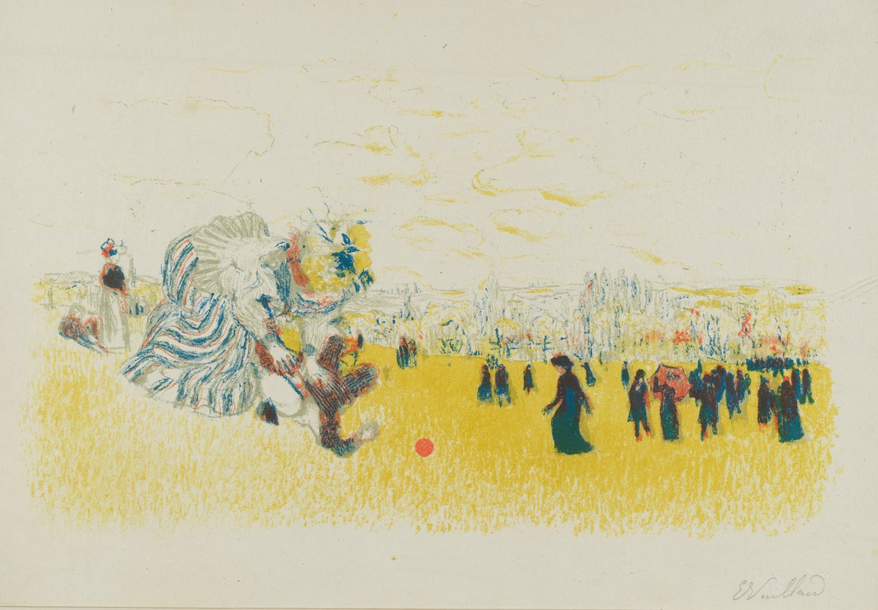 Dětské hry od Edouard Vuillard