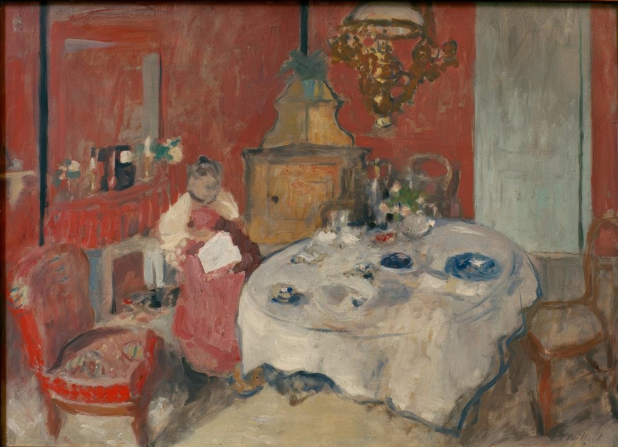 Jídelna od Edouard Vuillard