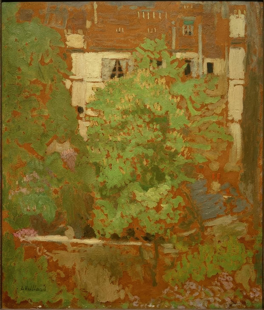 E. Vuillard, Kastanienbaum od Edouard Vuillard