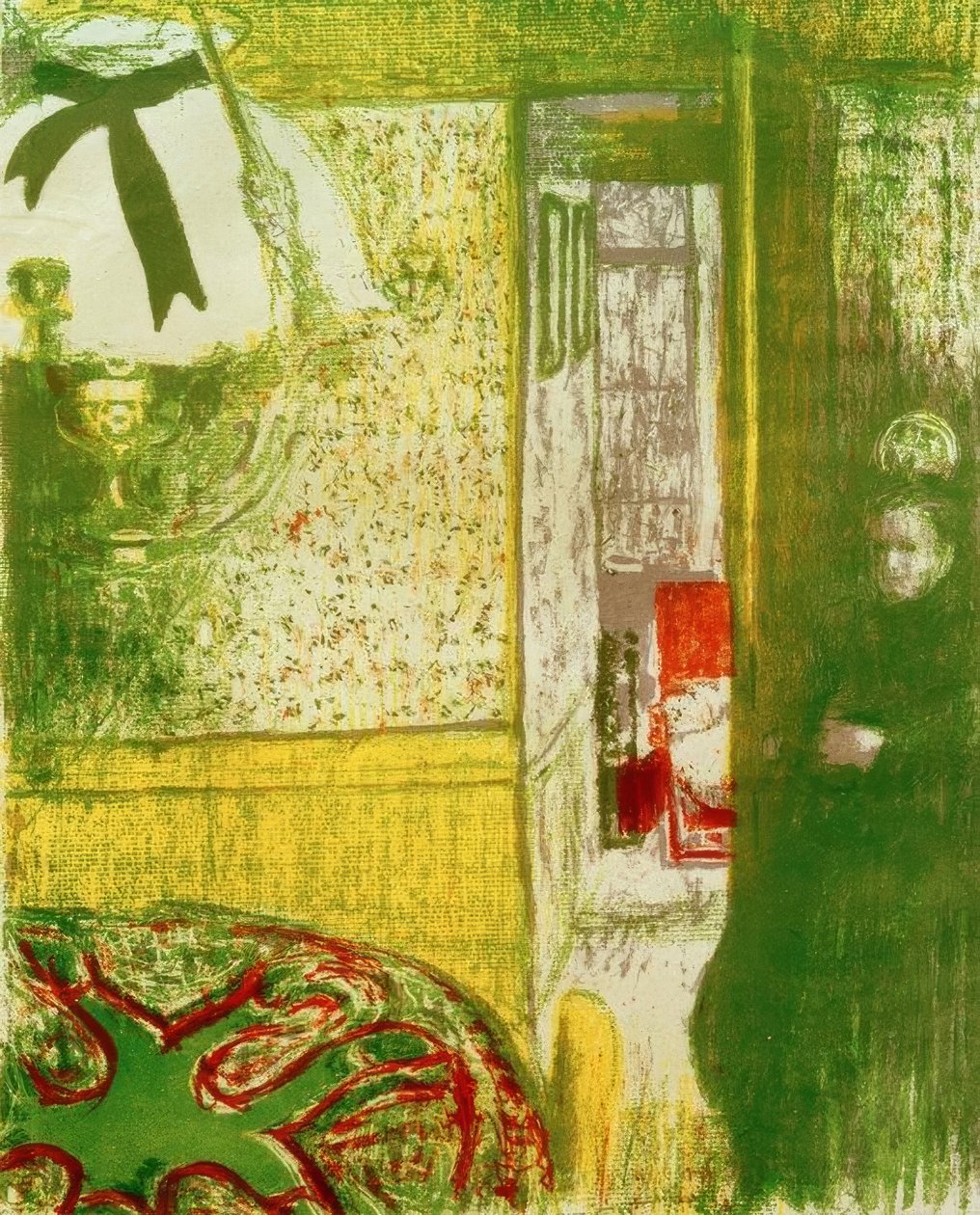 Interiér k zavěšení od Edouard Vuillard