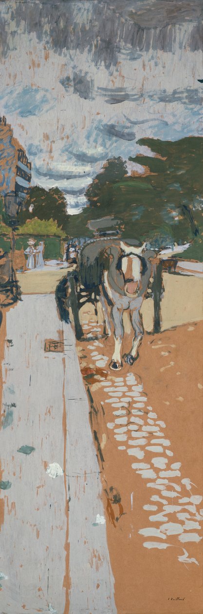 Zalévací auto od Edouard Vuillard