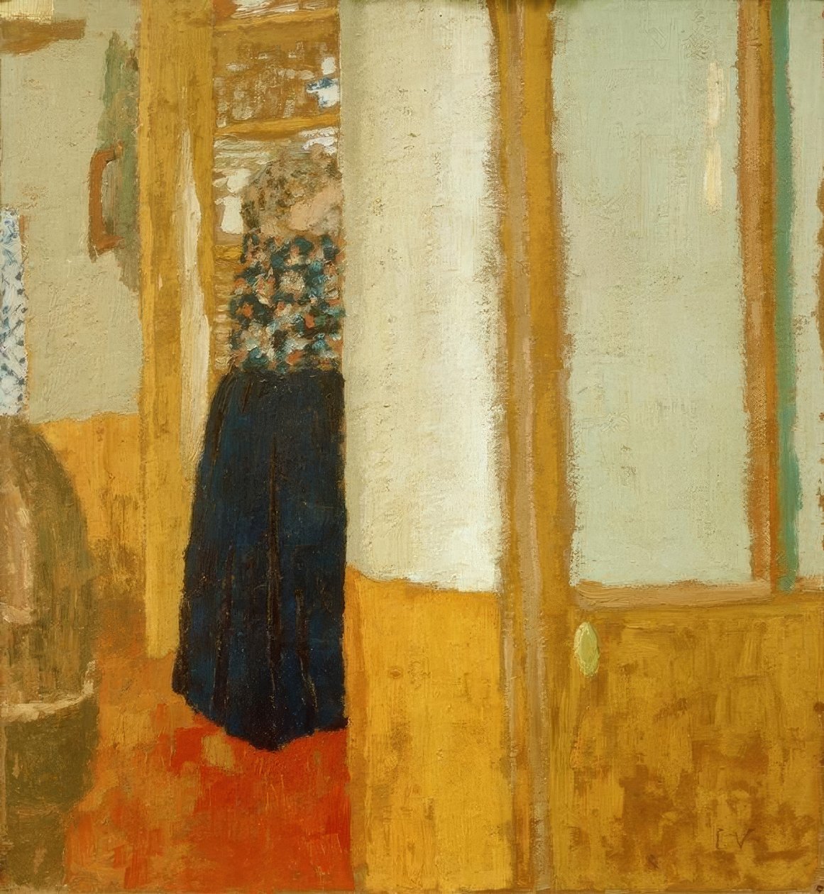 Žena ve skříni od Edouard Vuillard