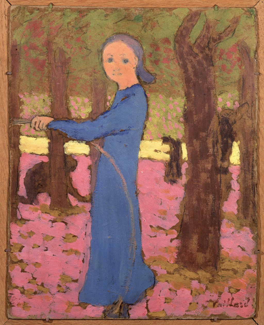 Dívka s obručí, asi 1891. od Edouard Vuillard