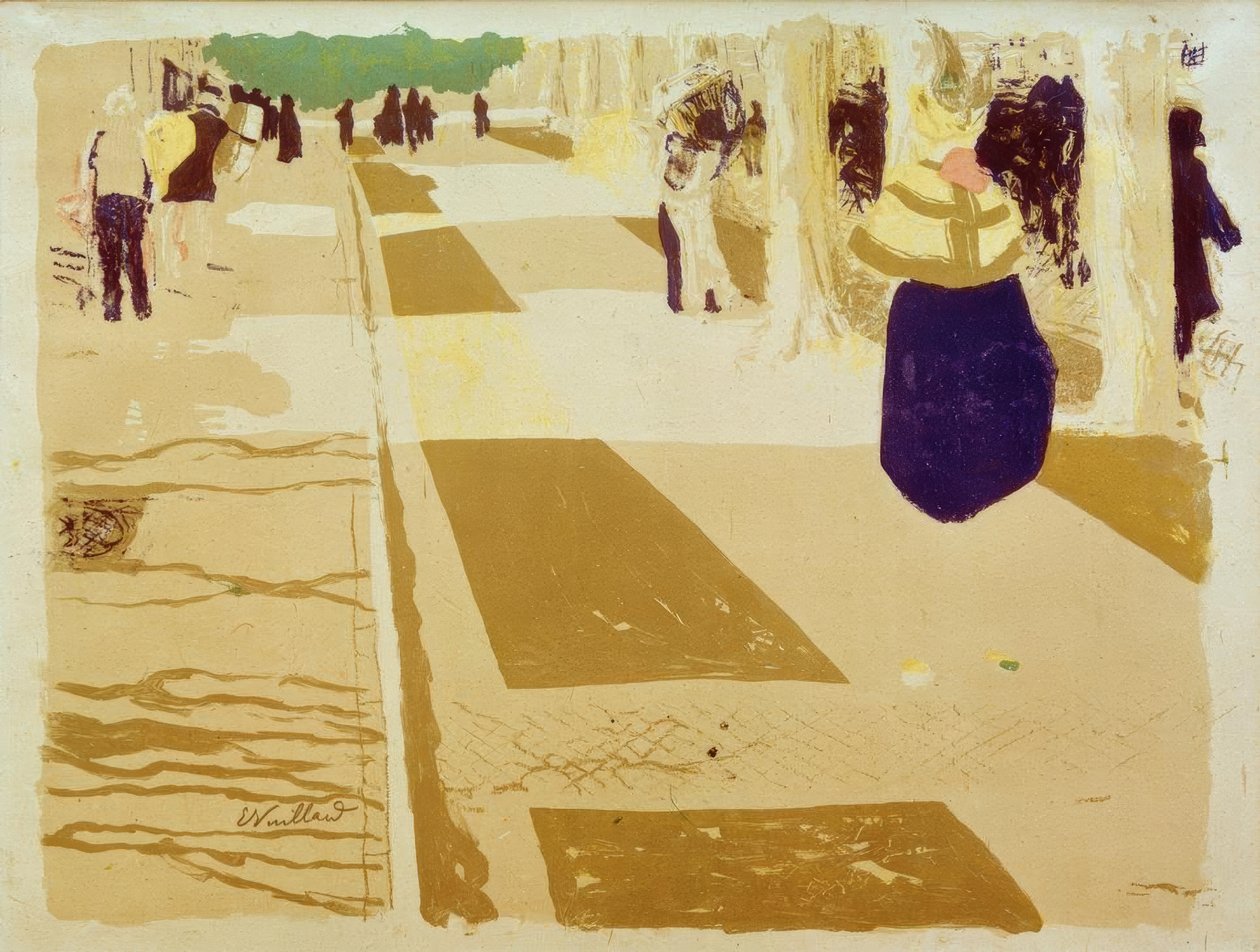 Alej od Edouard Vuillard