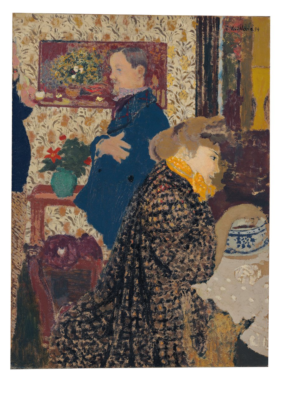 Misia a Vallotton ve Villeneuve, 1899 od Edouard Vuillard