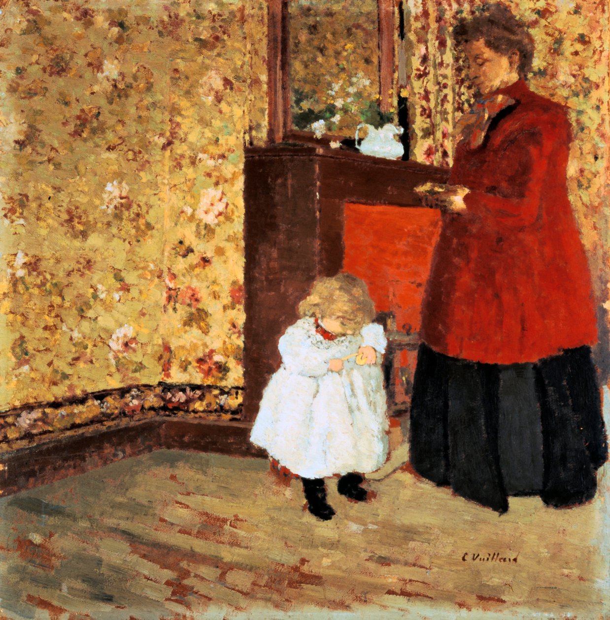 Matka a dítě, 1900 od Edouard Vuillard
