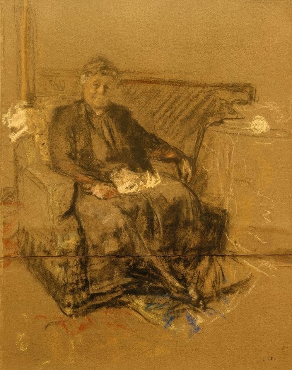 Portrét Madame Bénard II od Edouard Vuillard