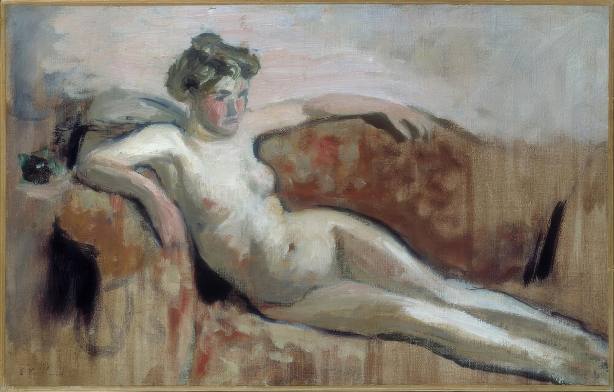 Ležící akt od Edouard Vuillard