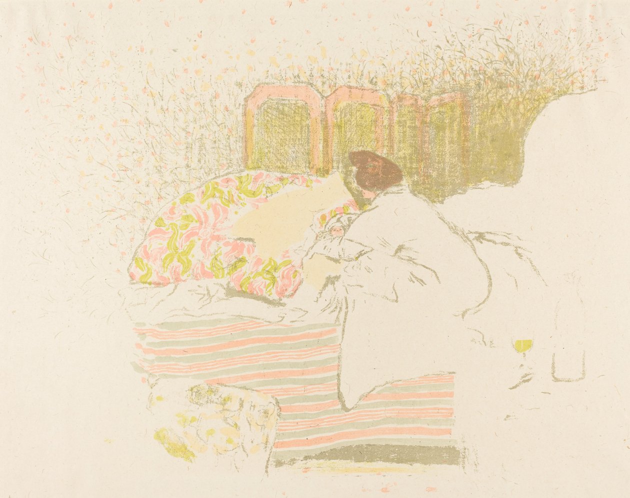 Narození Annette od Edouard Vuillard