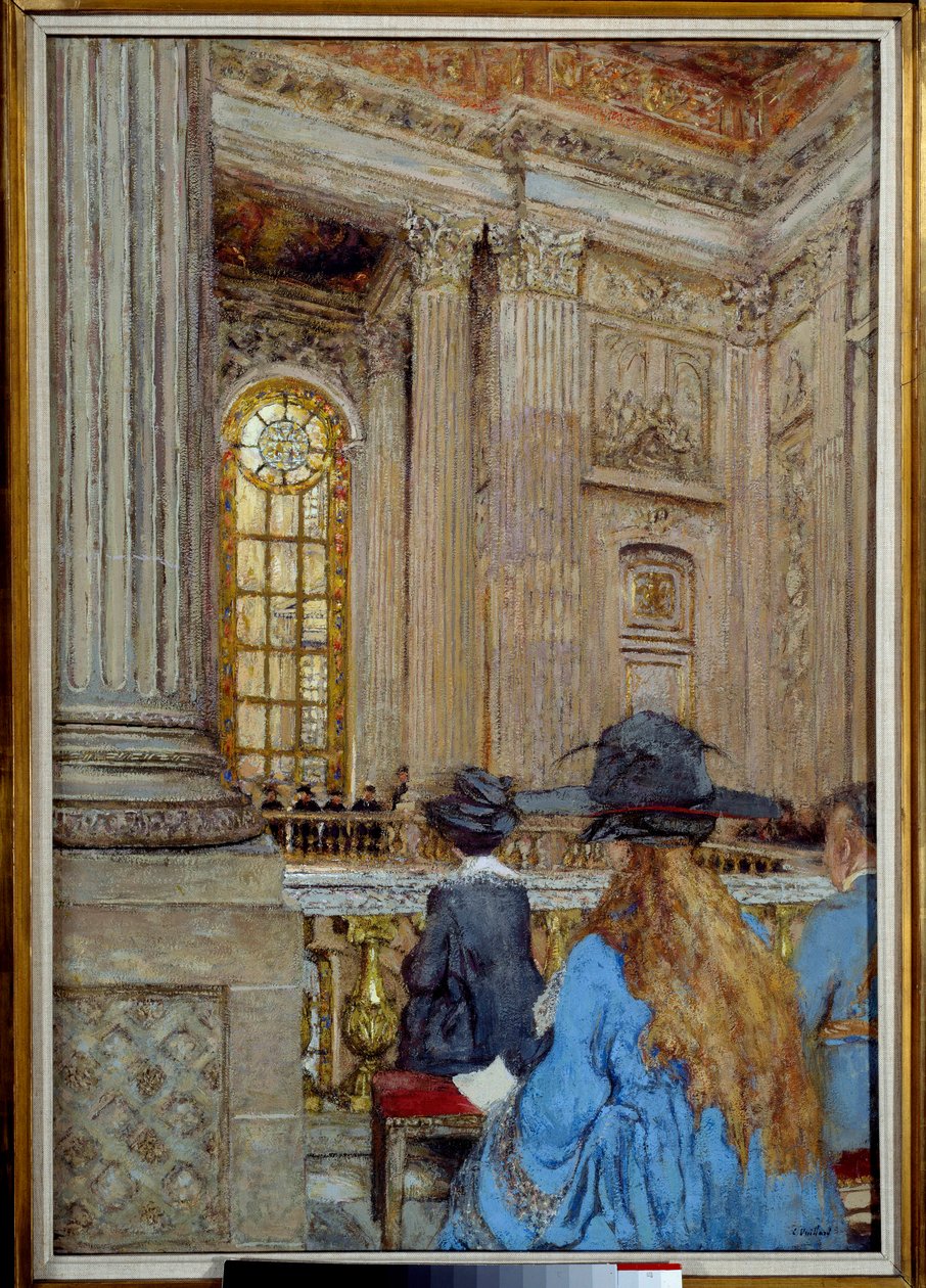 Kaple zámku ve Versailles od Edouard Vuillard