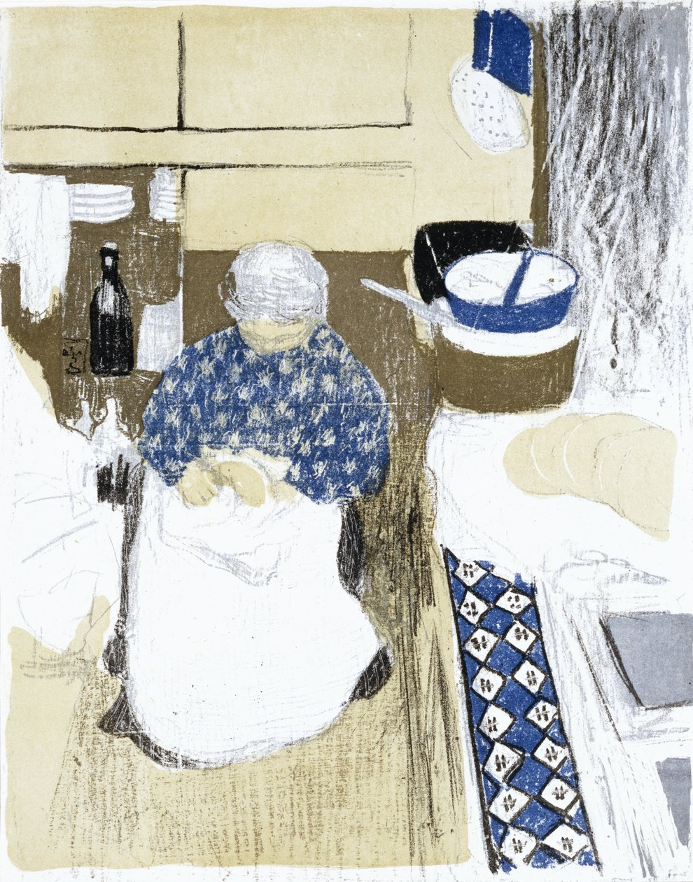 Kuchař od Edouard Vuillard