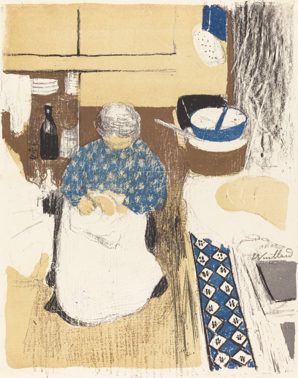 Kuchař, 1899. od Edouard Vuillard