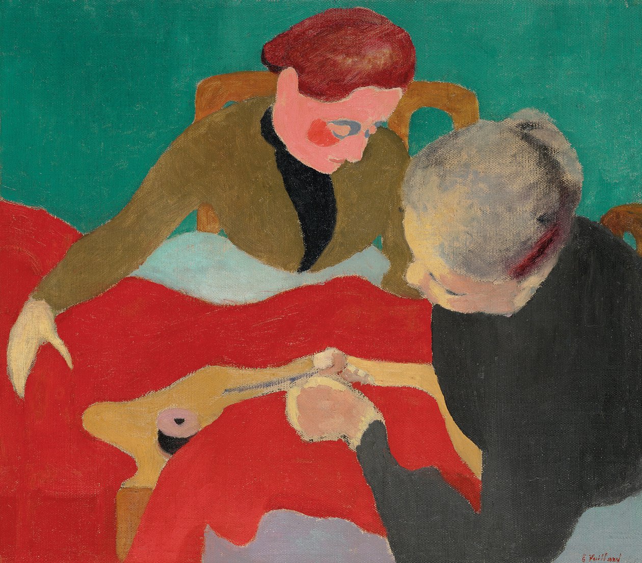 Švadleni od Edouard Vuillard