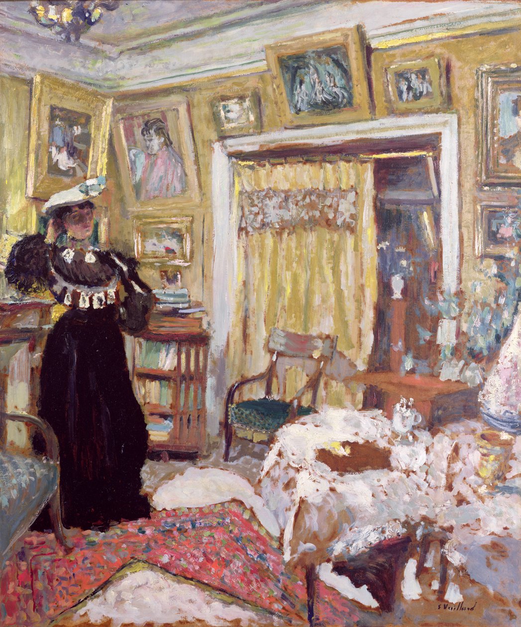 Hessel Salon, Rue de Rivoli, 1901 od Edouard Vuillard