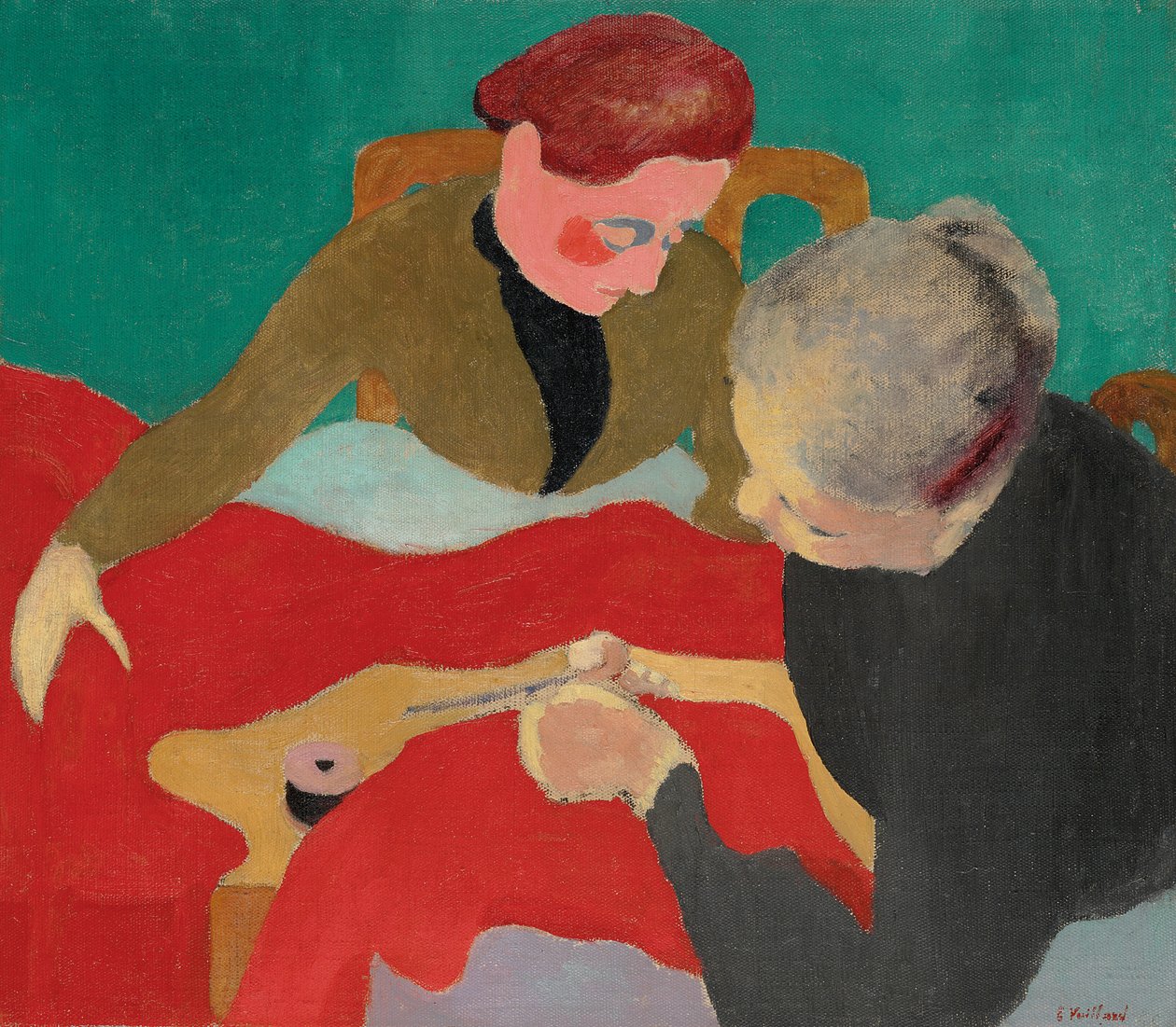 Švadleny; Les couturieres, 1890 od Edouard Vuillard