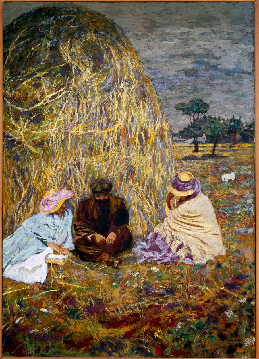 Kolo tří chodců od Edouard Vuillard