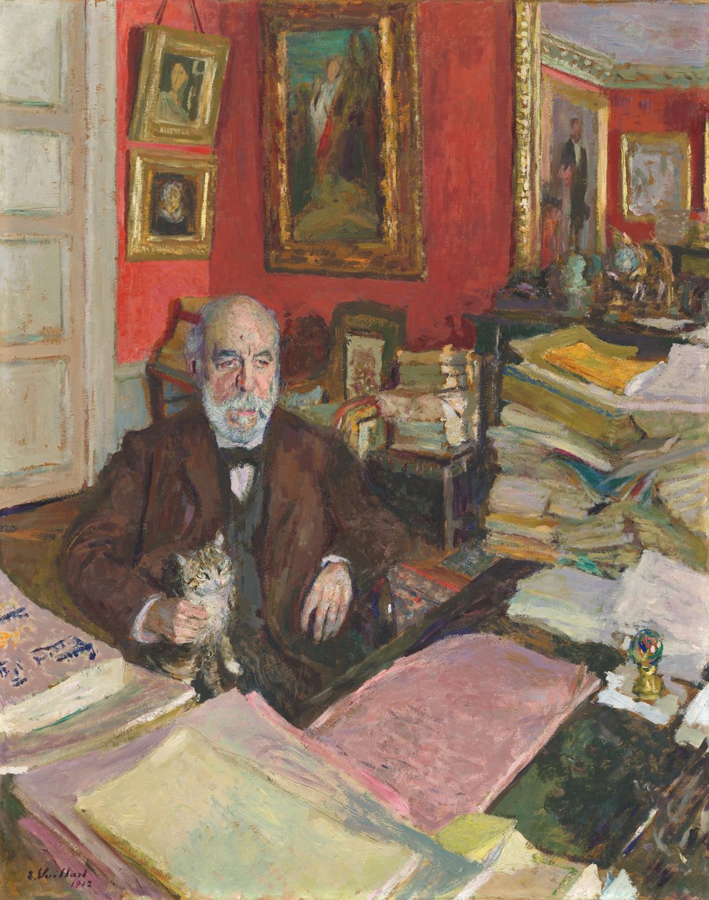 Theodore Duret, 1912. od Edouard Vuillard