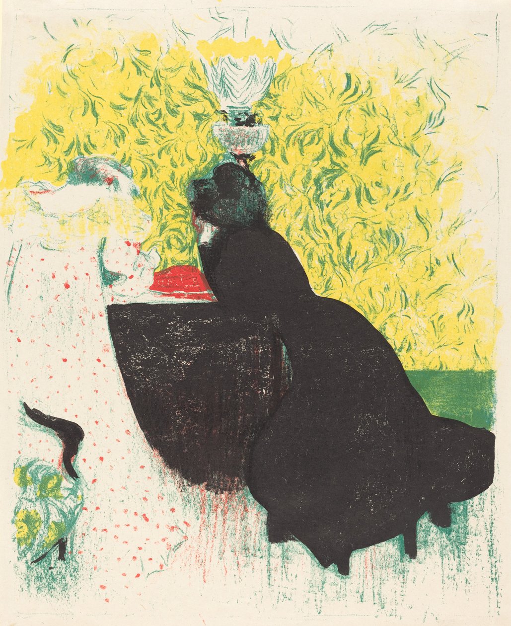Dvě švagrová od Edouard Vuillard