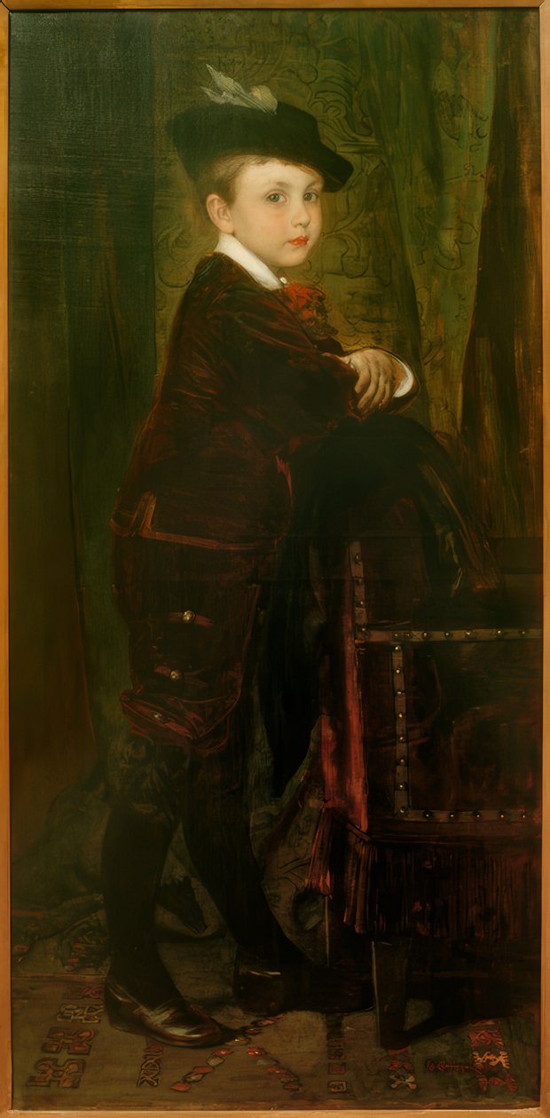 Portrét Hanse von Liebiega od Eduard Charlemont