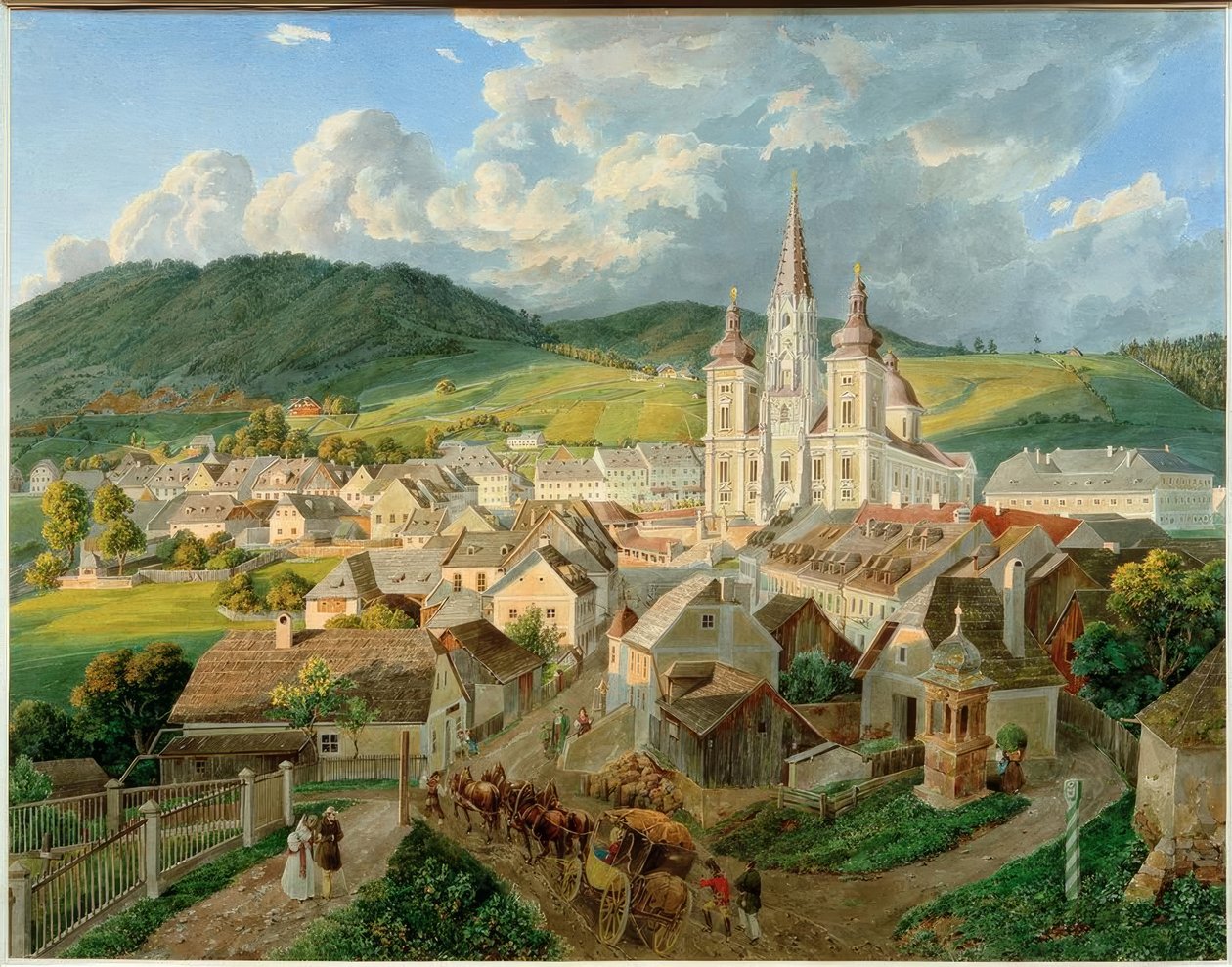 Mariazell (Štýrsko, Rakousko). od Eduard Gurk