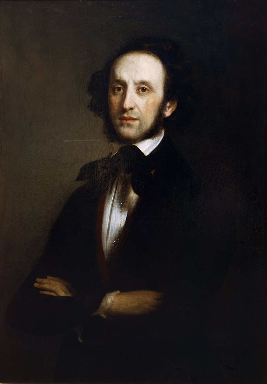 Felix Mendelssohn od Eduard Magnus