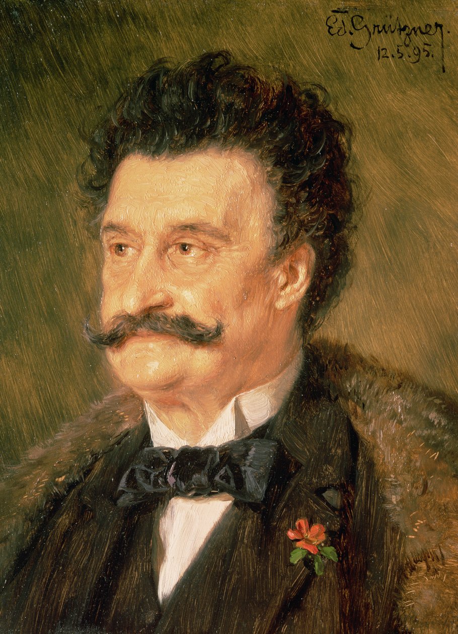Johann Strauss mladší, 1895 od Eduard von Grutzner