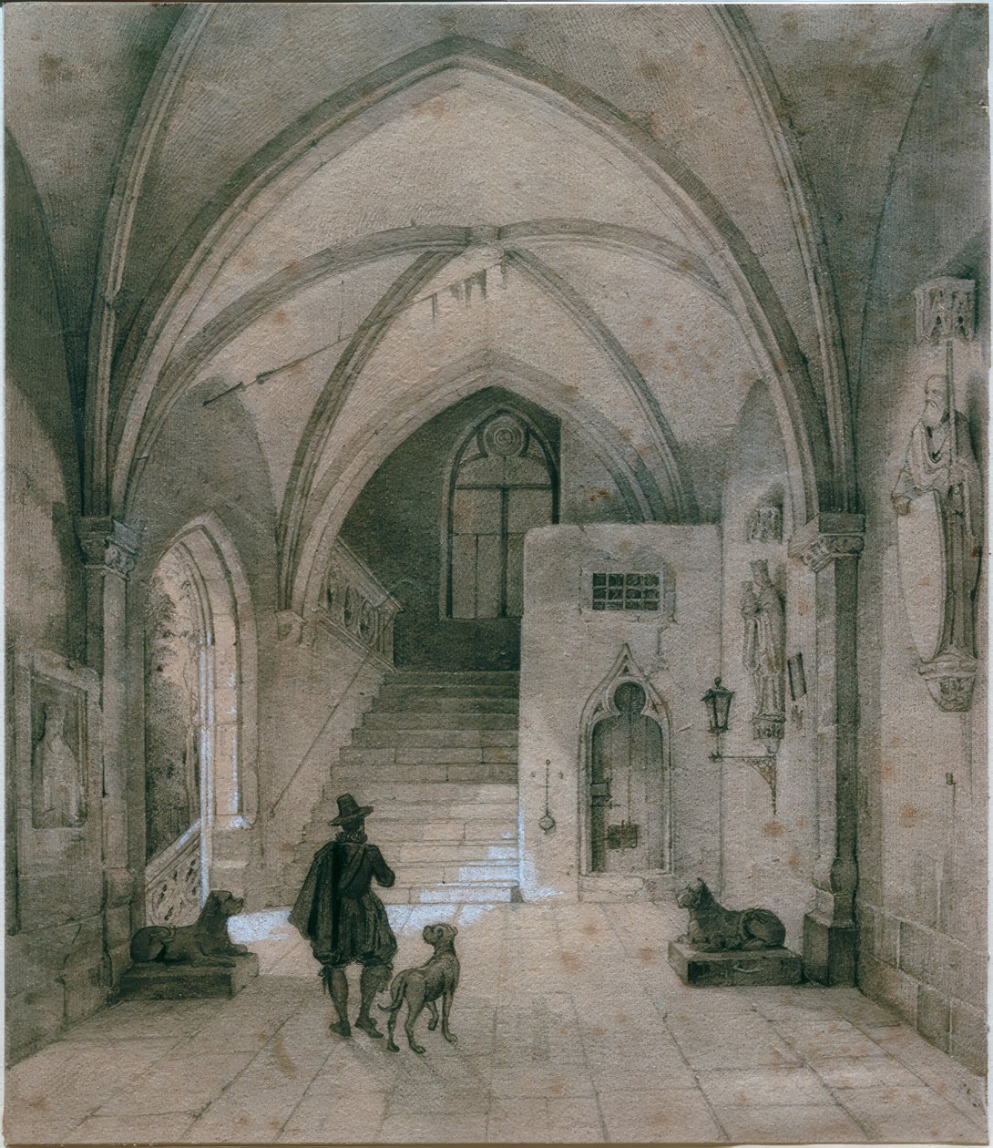 Gotický sál od Eduard Gerhardt