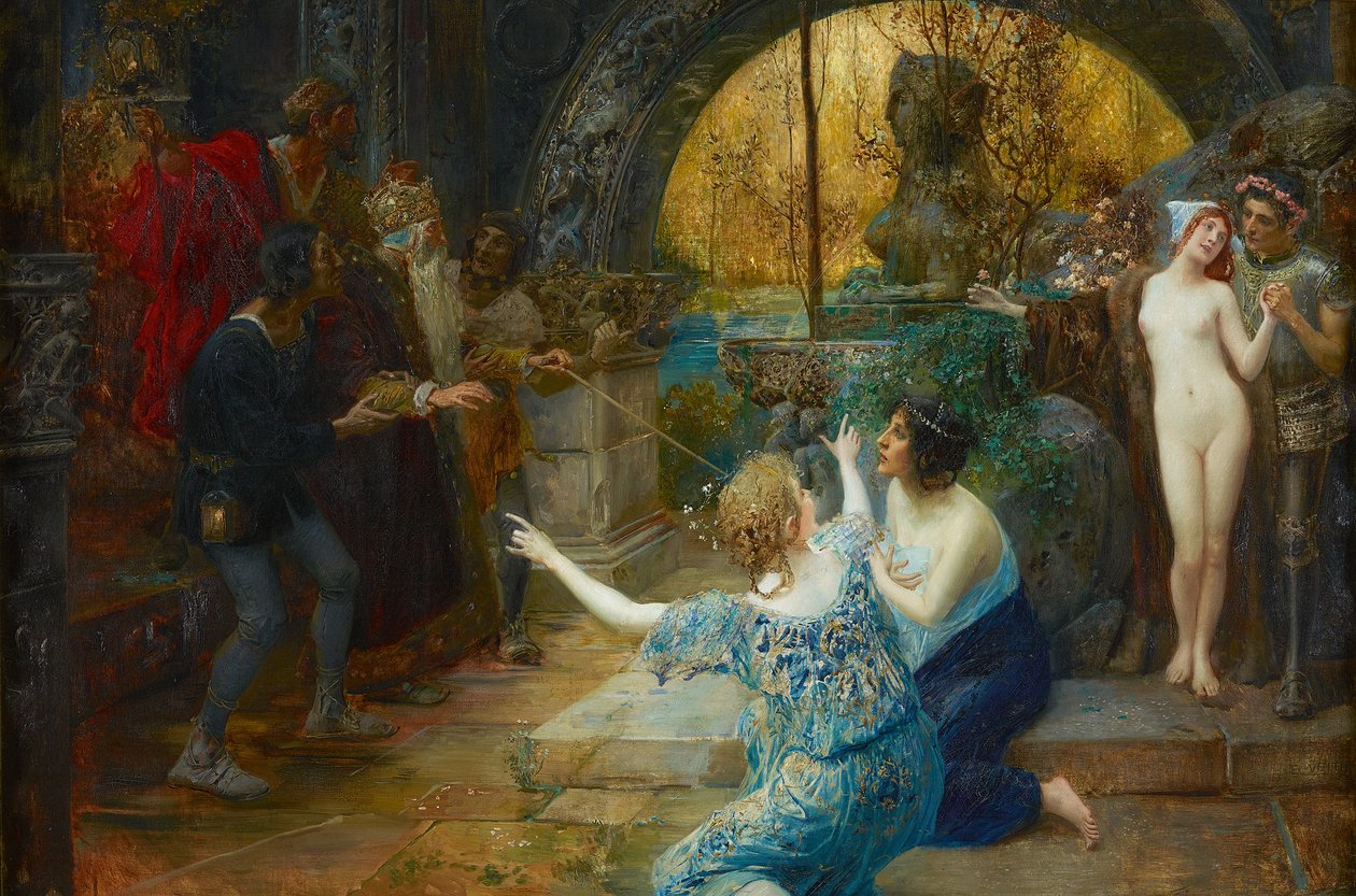Fontána mládí, c. 1890. od Eduard Veith