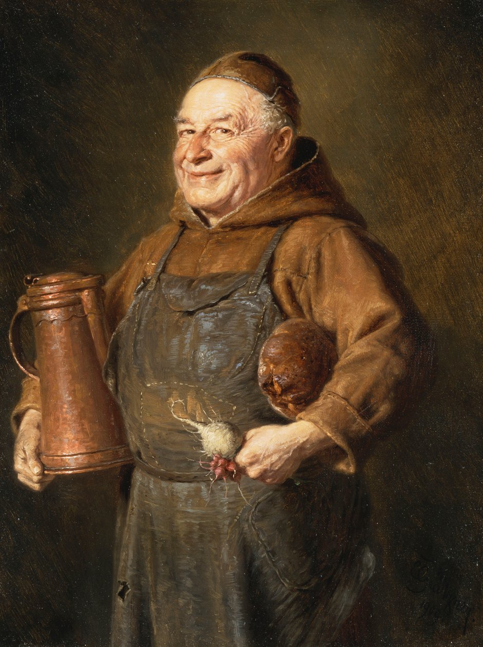 Před nešporami, 1909 od Eduard von Grutzner