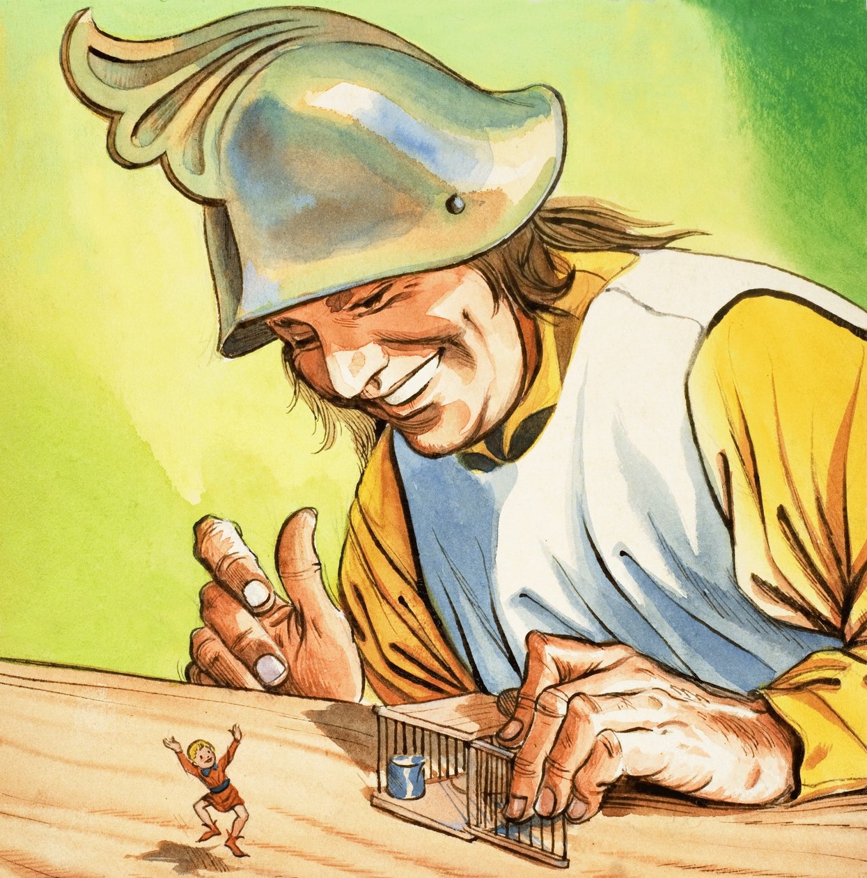 Příběh Tom Thumb od Eduardo Teixeira Coelho