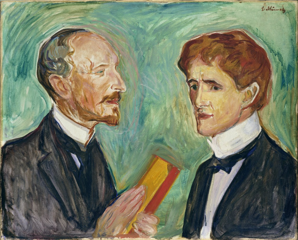 Albert Kollmann (1857-1915) a Sten Drevsen, 1901 od Edvard Munch