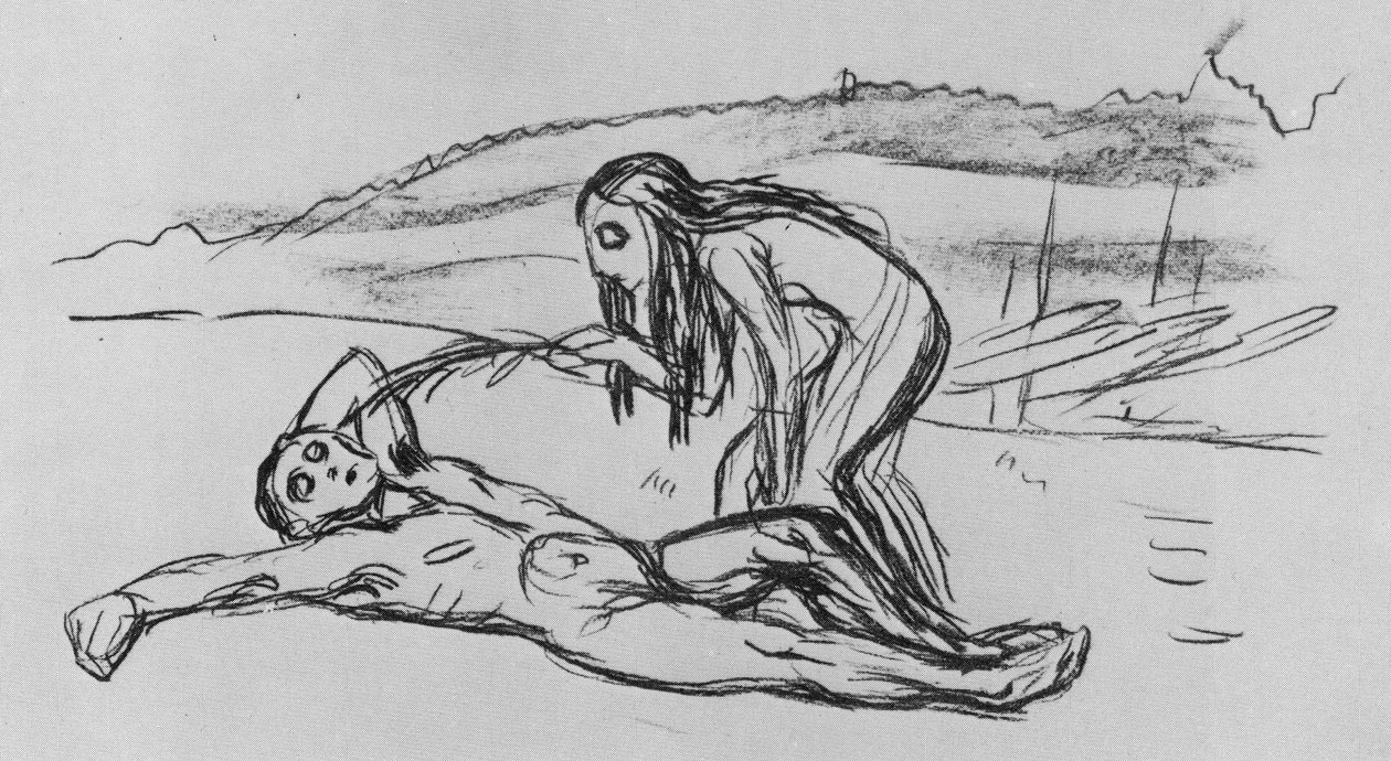 Alfa a Omega od Edvard Munch