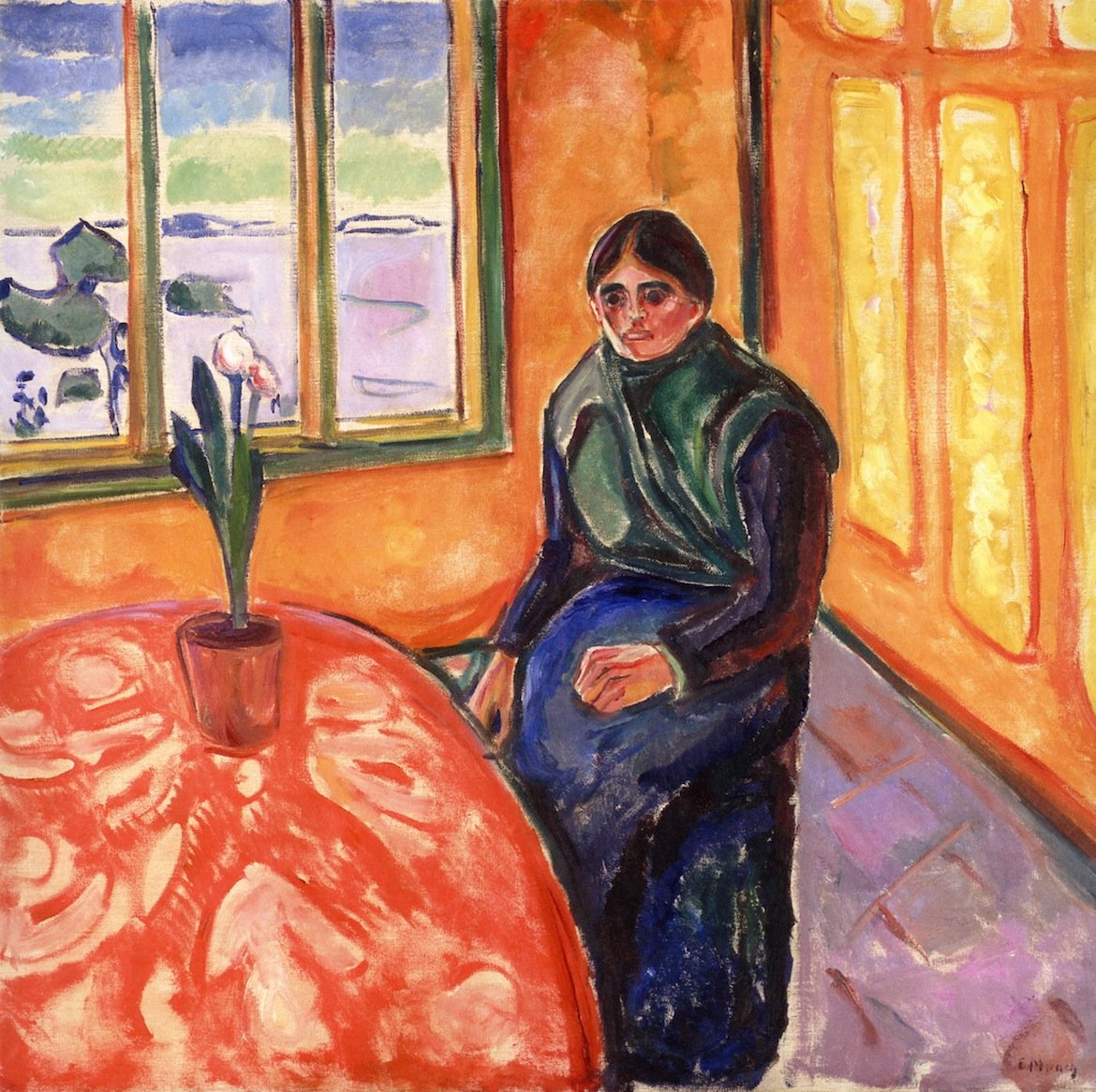 Melancholie od Edvard Munch