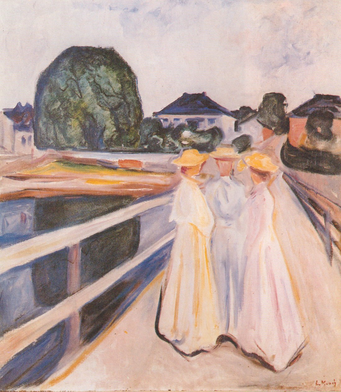 Letní noc od Edvard Munch