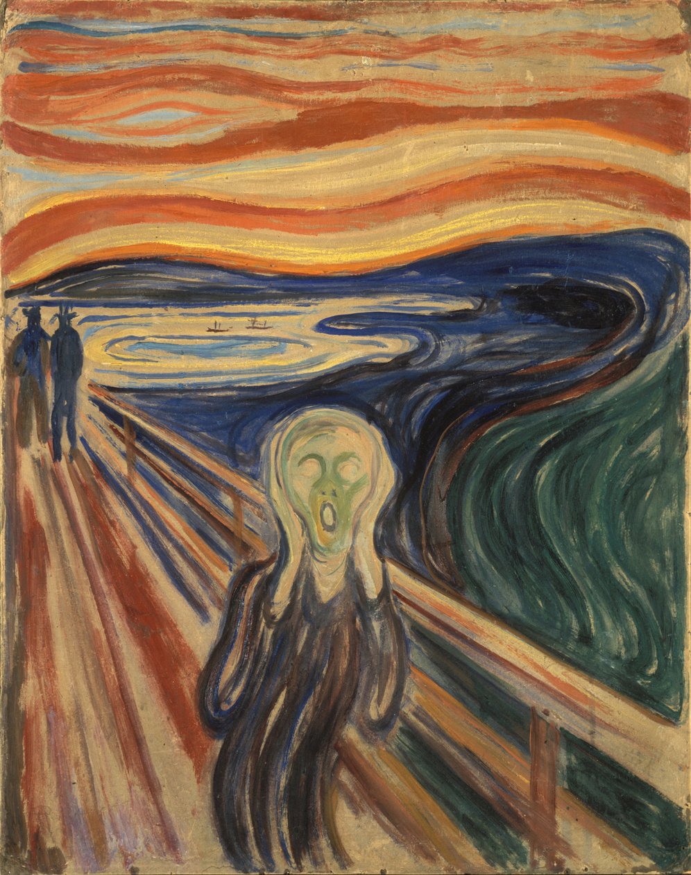 Křik od Edvard Munch