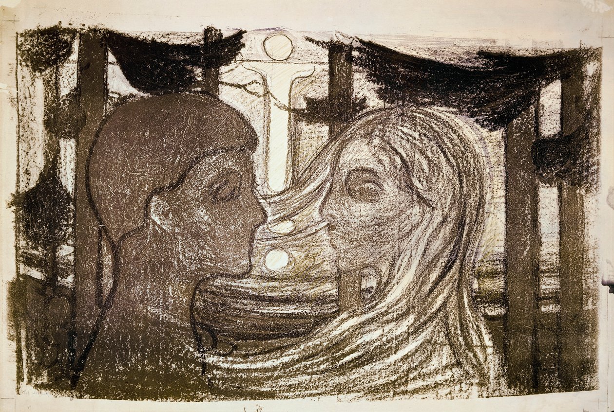 Atrakce II od Edvard Munch