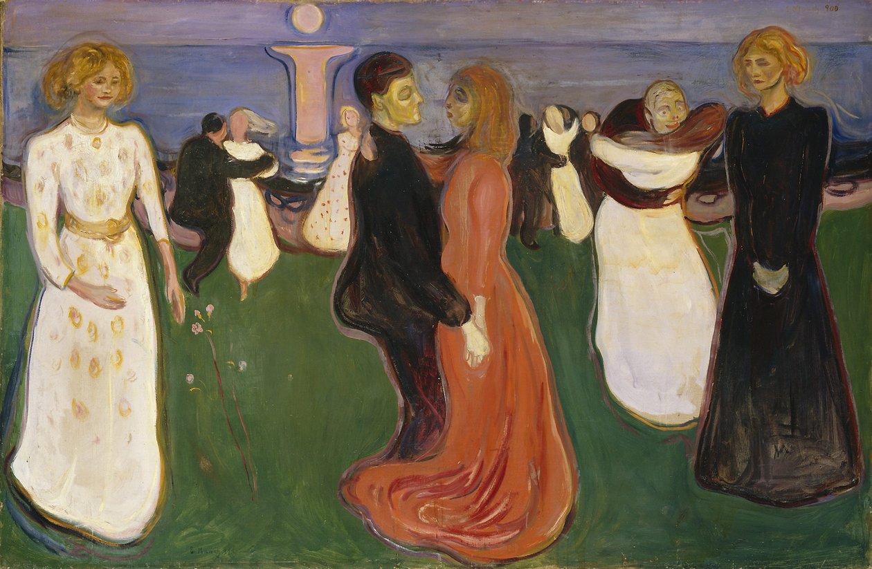 Tanec života od Edvard Munch