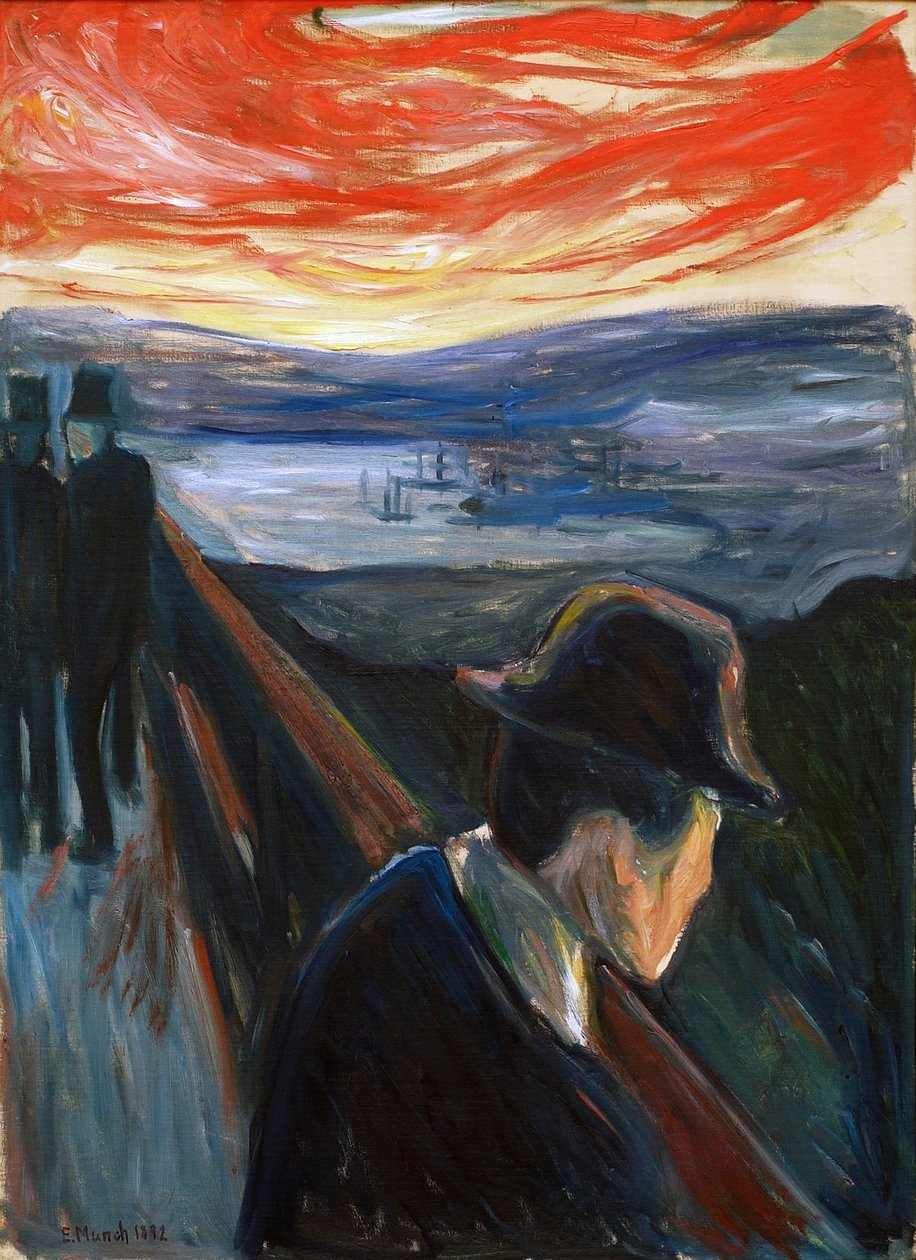 Zoufalství od Edvard Munch