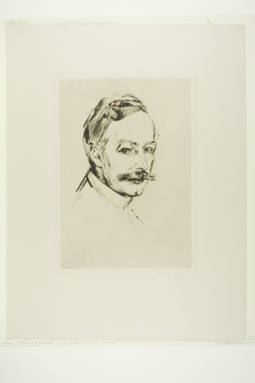 Dr. Max Linde od Edvard Munch