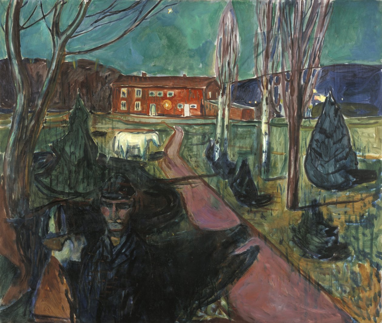 Večerní nálada od Edvard Munch