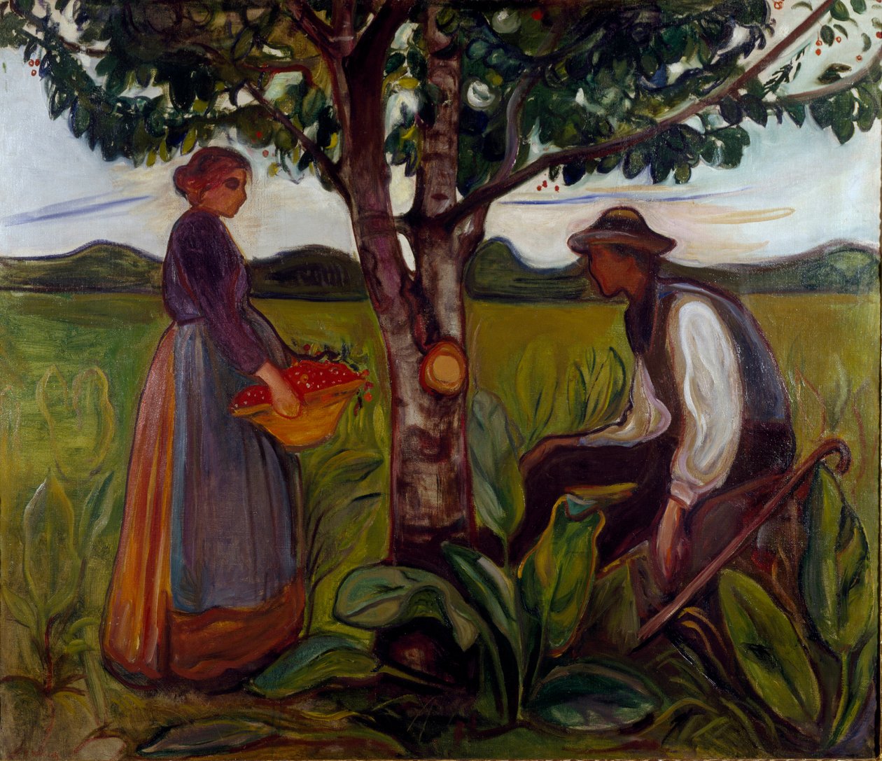 Plodnost, kolem roku 1898 od Edvard Munch