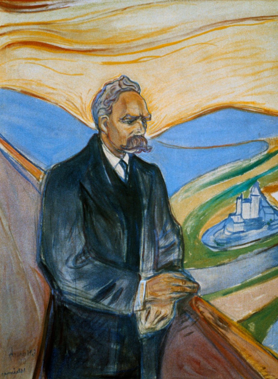 Friedrich Nietzsche, 1906 od Edvard Munch