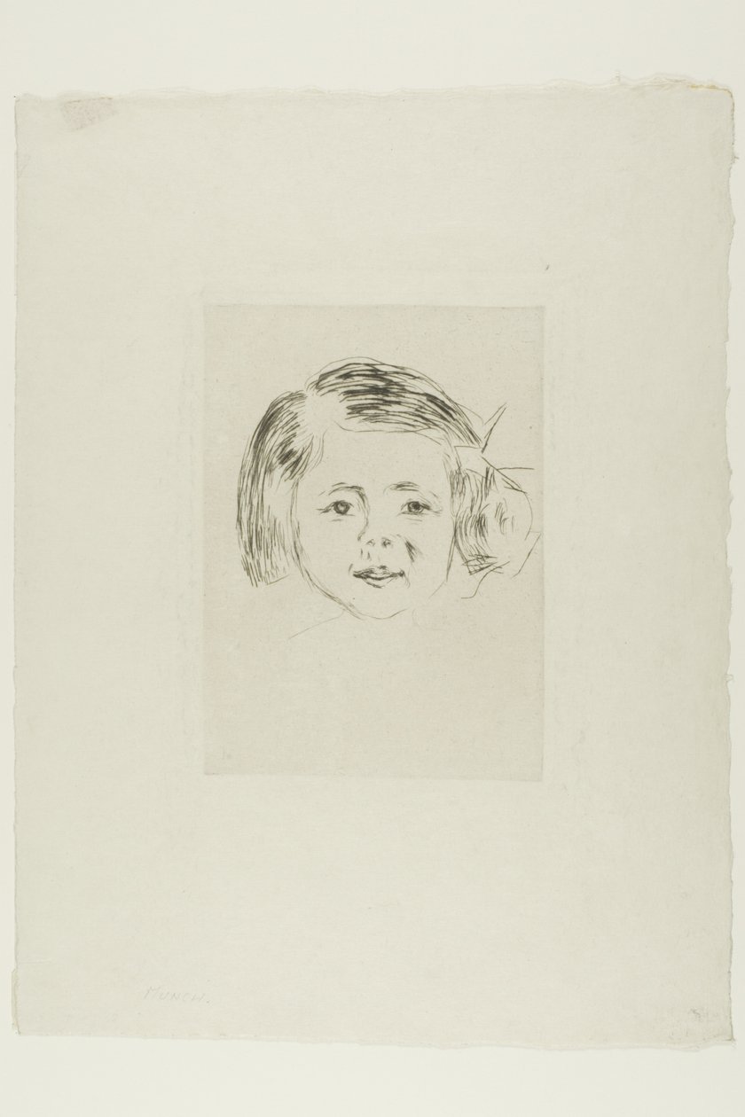 Dcera Herberta Escheho od Edvard Munch