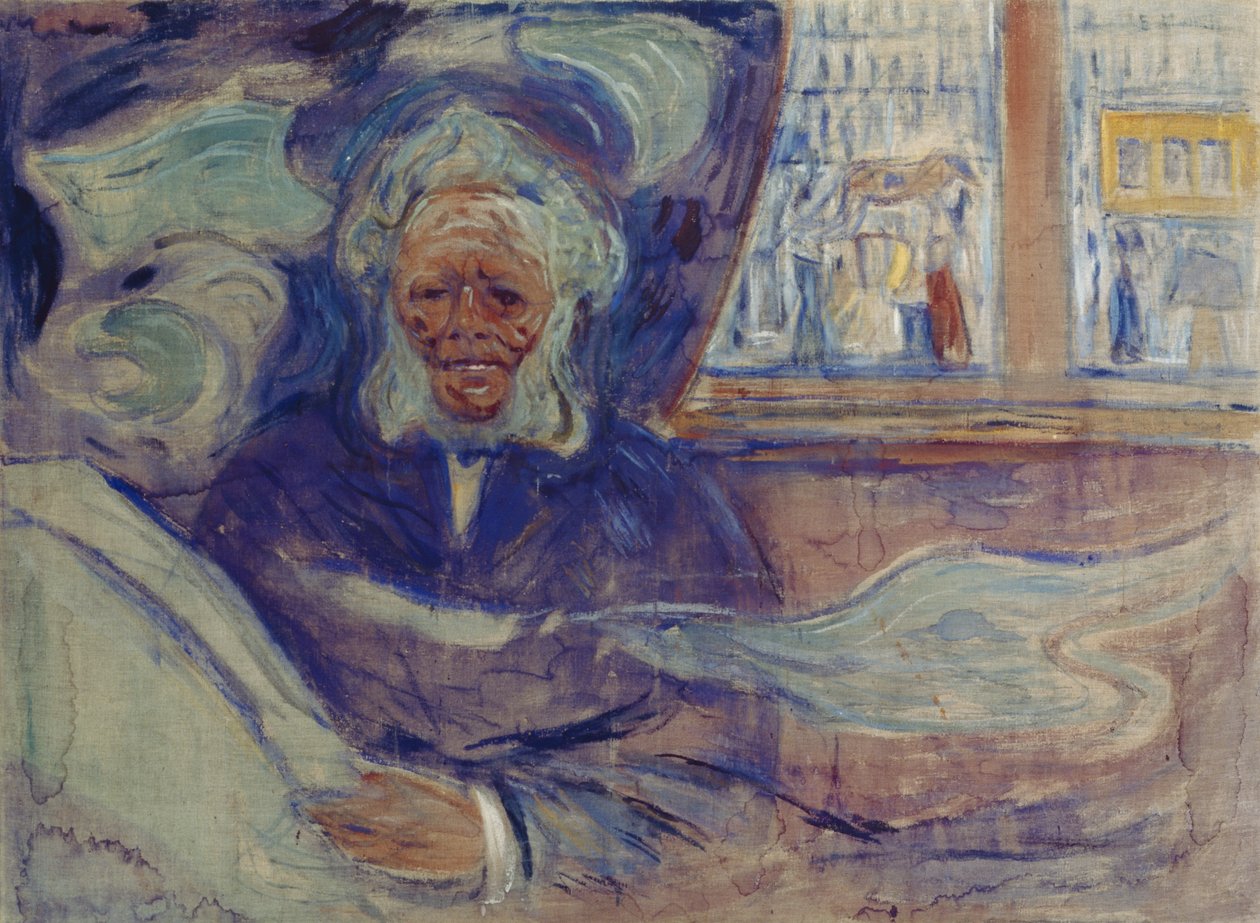 Ibsen v Grand Cafe od Edvard Munch