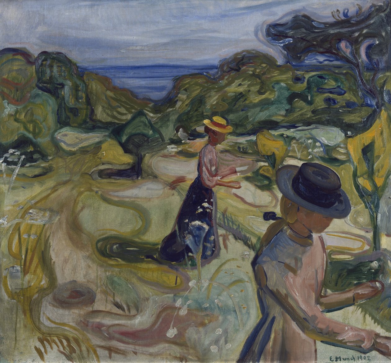 Na zahradě od Edvard Munch